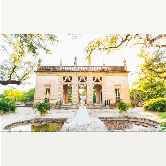 Authentic white Sheri Hill two piece dress! - Picture 5 of 5